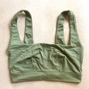 Parade Cloud ‘SuperSoft’ Scoop bralette in wild sage